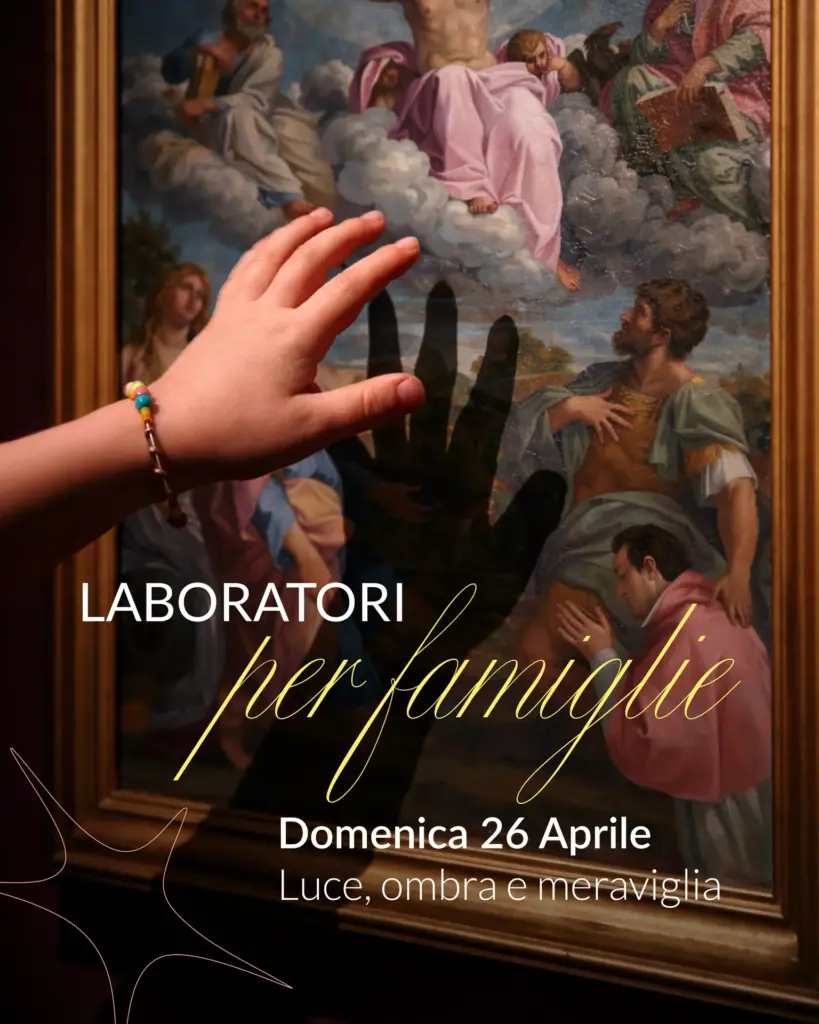 Post social sui laboratori per famiglie alla mostra Barocco